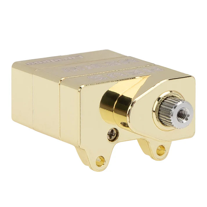 MEUS-01-KY1259 MEUS Racing Coreless Micro Aluminum / 15.8g Brass Servo for Axial 1/30 SCX30 RC Crawler – Brass Servo