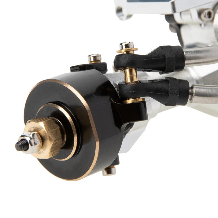 MEUS Racing Isokinetic 3-Section CVD Front and Rear Axles Maximum Steering Angle 52° Wider +5MM for Axial SCX24 Deadbolt C10 JLU Gladiator Bronco 1/24 RC Crawler Upgrade Parts