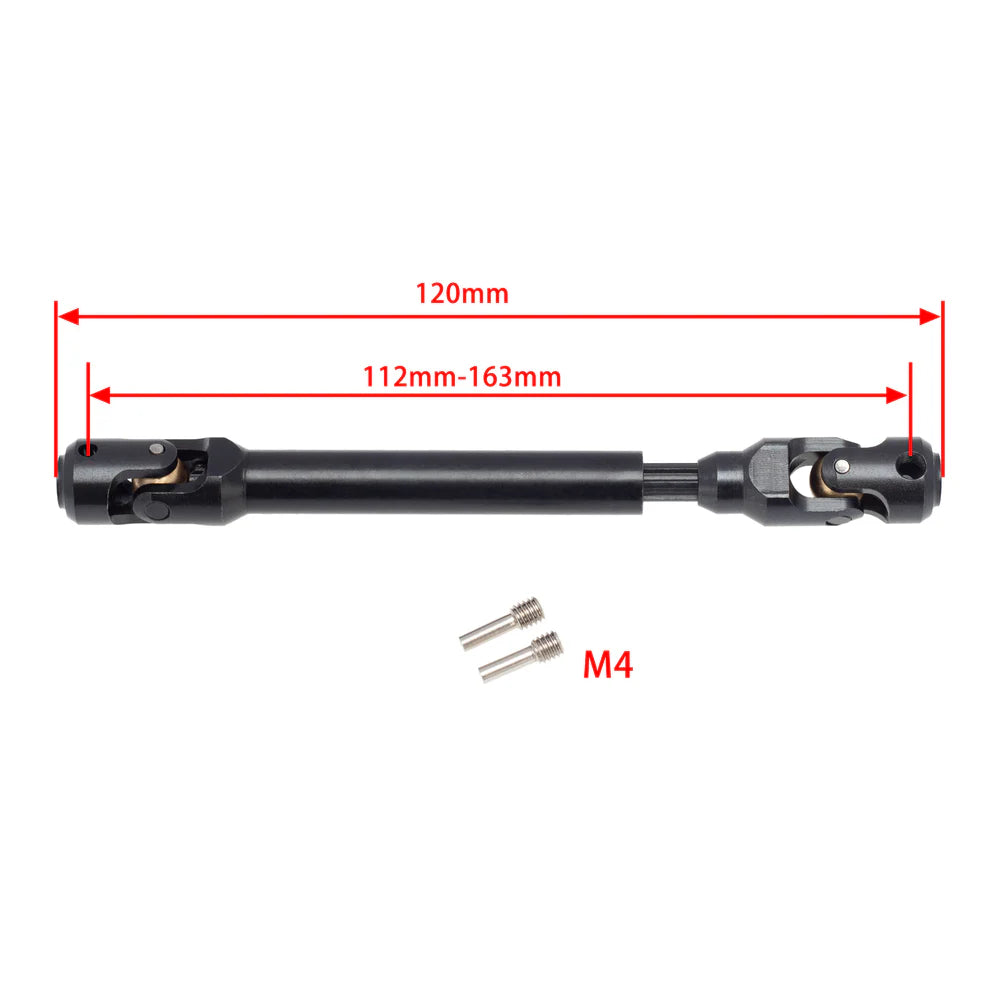 Meus Racing Internal Spline Universal Drive Shaft for TRX4 90046 Wraith