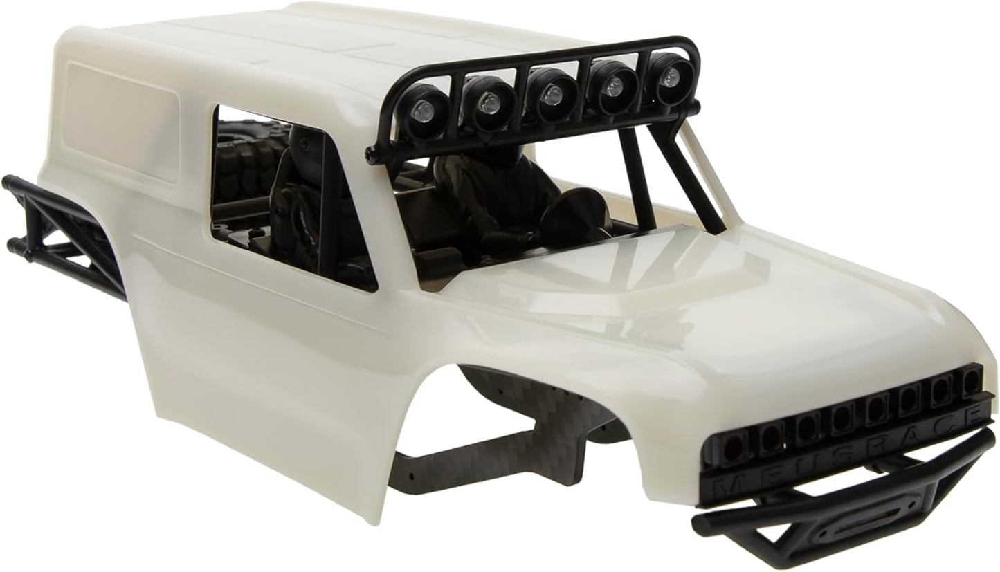 MEUS Racing MB24 Body 5.2in 132MM Axial Shell Body ABS+Nylon Carbon Fiber Frame For 1/24 Axial SCX24 Bronco JLU B-17 C10