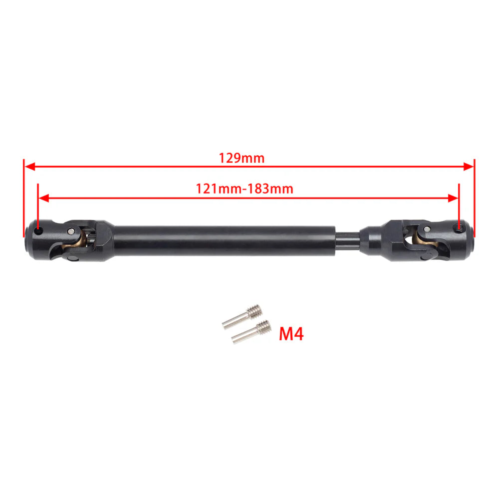Meus Racing Internal Spline Universal Drive Shaft for TRX4 90046 Wraith