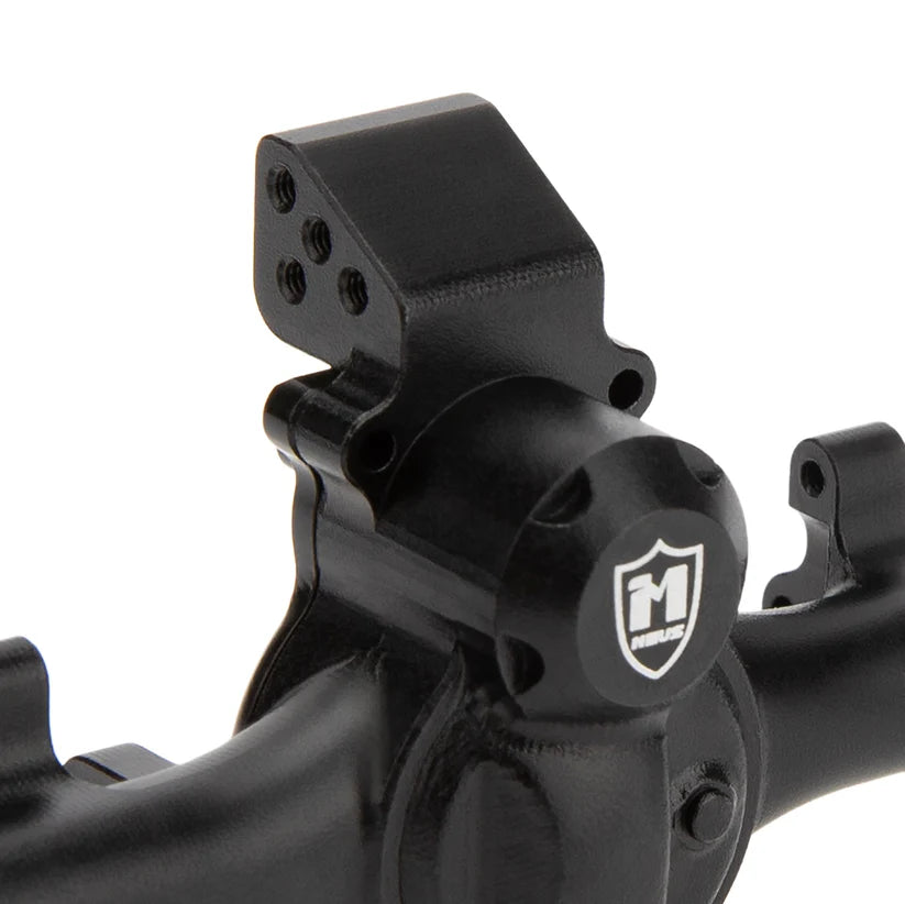 MEUS Racing SCX24 Metal V2 Isokinetic Front Rear Axles +5MM Isokinetic 3-Section CVD With 52° Steering Angle for 1/24 SCX24