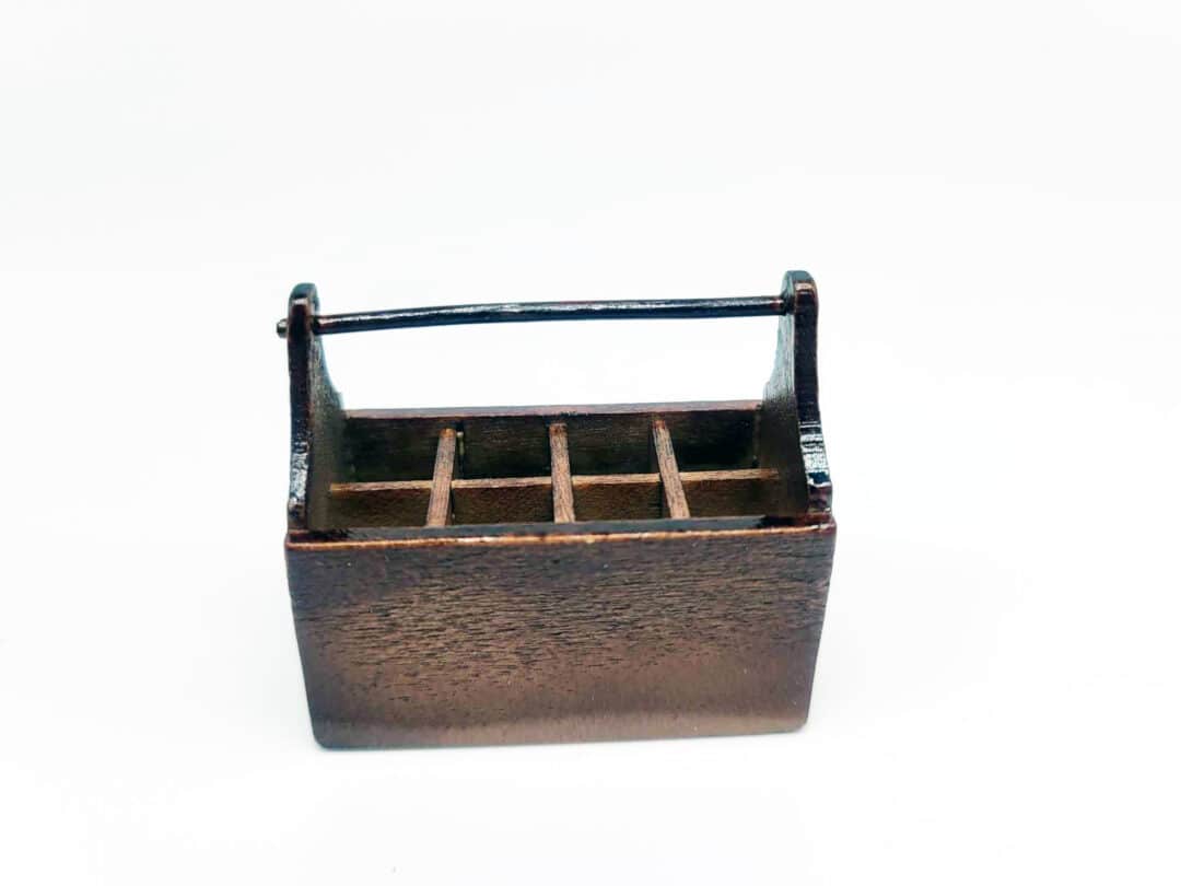 Ensemble d’outils et boîte de rangement en bois 1/10 (WAGDEC10TB01)