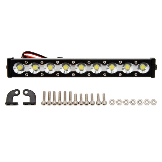 MEUS Racing RC Car LED Lights Roof Light Bar Kit for Axial SCX10 90046 Wraith Traxxas TRX4 TRX6 Redcat Gen8 1/10 1/8 RC Crawlers