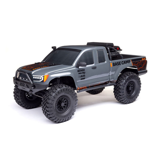 1/10 SCX10 III Base Camp 4X4 RTR Brushed Rock Crawler, Grey