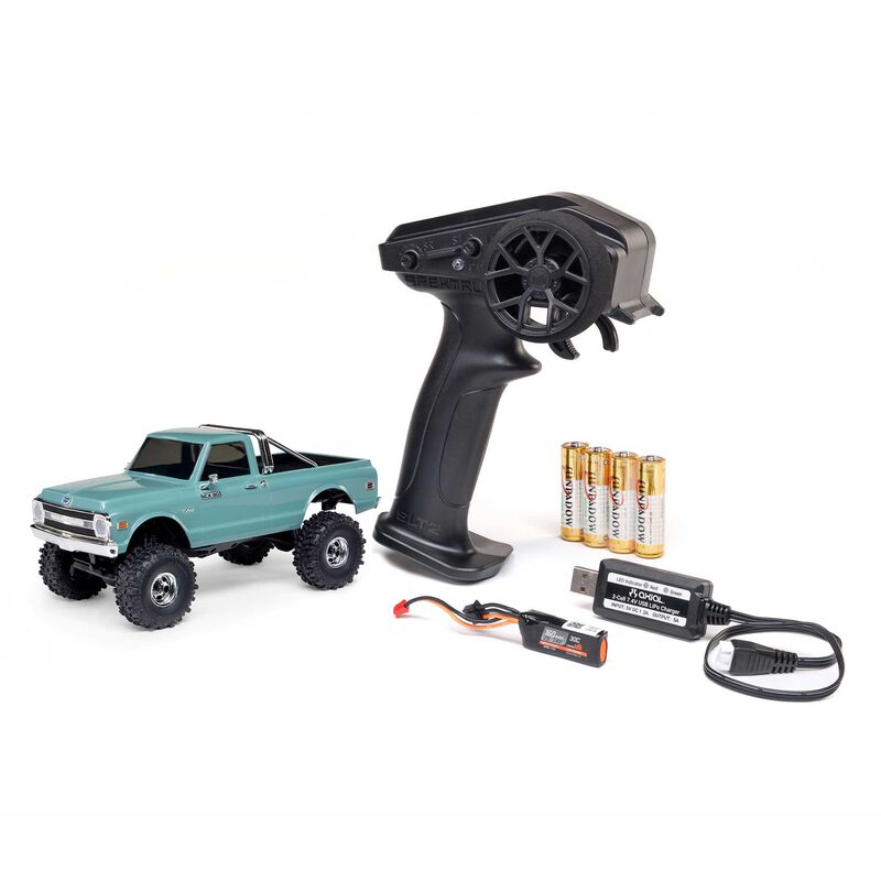 PRÉ-COMMANDE Axial 1/30 SCX30 Chevrolet K10 (Battery & Charger Included)(Black/green) Disponible dès le 21/01/2026