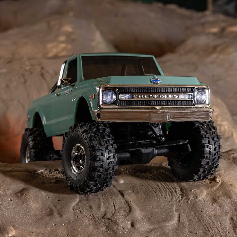 PRÉ-COMMANDE Axial 1/30 SCX30 Chevrolet K10 (Battery & Charger Included)(Black/green) Disponible dès le 21/01/2026