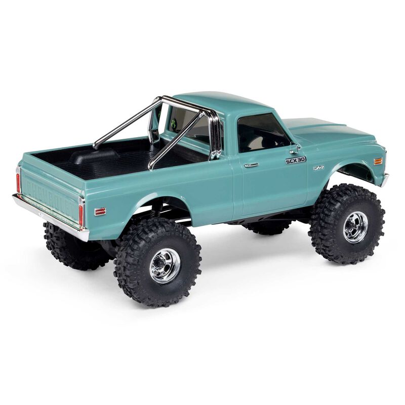 PRÉ-COMMANDE Axial 1/30 SCX30 Chevrolet K10 (Battery & Charger Included)(Black/green) Disponible dès le 21/01/2026