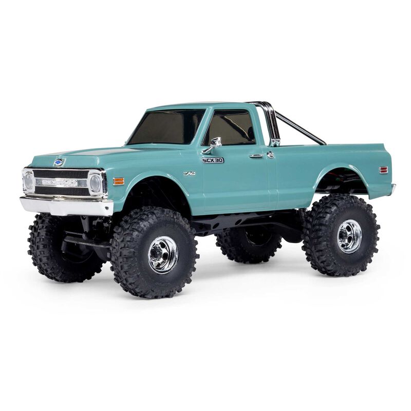 PRÉ-COMMANDE Axial 1/30 SCX30 Chevrolet K10 (Battery & Charger Included)(Black/green) Disponible dès le 21/01/2026