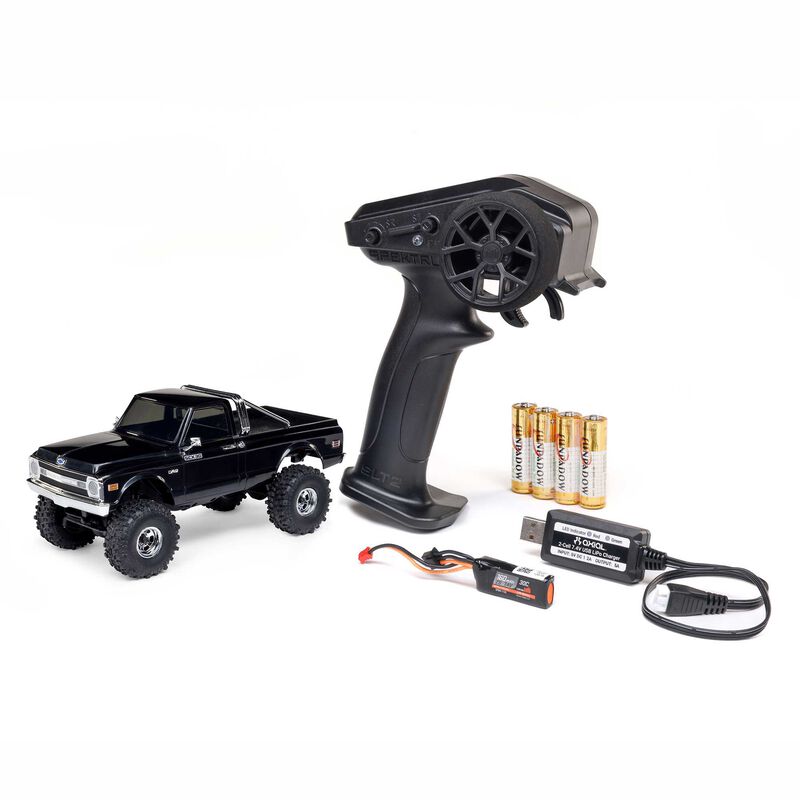 PRÉ-COMMANDE Axial 1/30 SCX30 Chevrolet K10 (Battery & Charger Included)(Black/green) Disponible dès le 21/01/2026