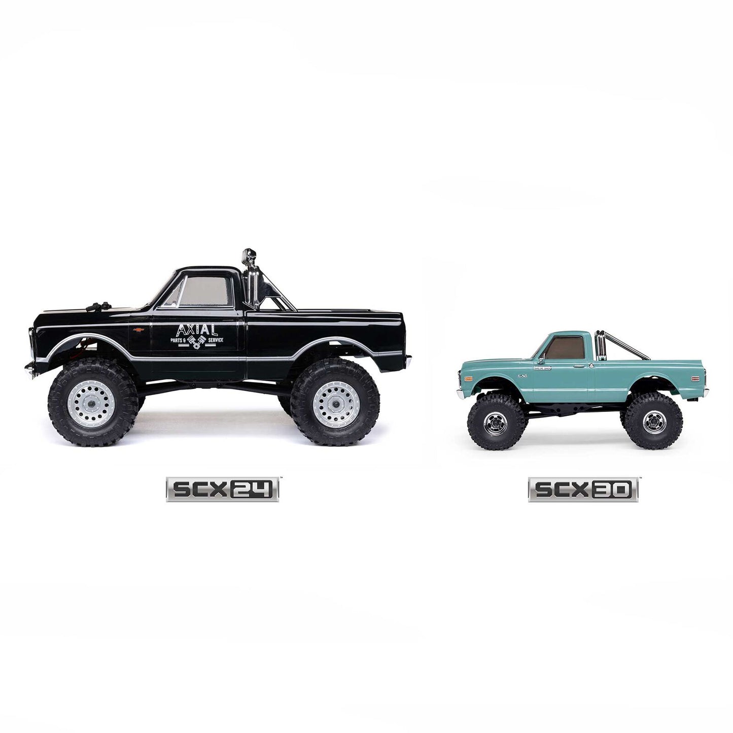 PRÉ-COMMANDE Axial 1/30 SCX30 Chevrolet K10 (Battery & Charger Included)(Black/green) Disponible dès le 21/01/2026