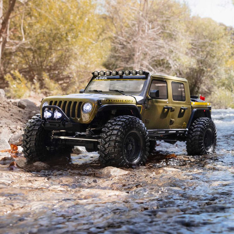 Axial 1/10 SCX10 III Jeep JT Gladiator 4X4 RTR - Tan-green
