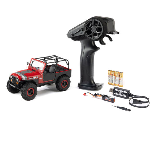 Axial 1/30 SCX30 Jeep CJ-7 GenRight 4X4 RTR Brushed Rock Crawler  pré-commande  dispo fin octobre