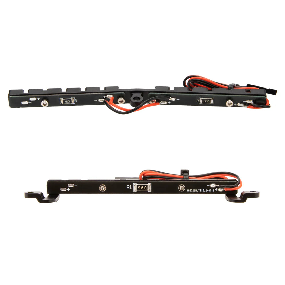 MEUS Racing RC LED Lights Roof Light Bar Tail Light Kit for 1/10 Vanquish H10 Optic RC Crawler Upgrades Parts
