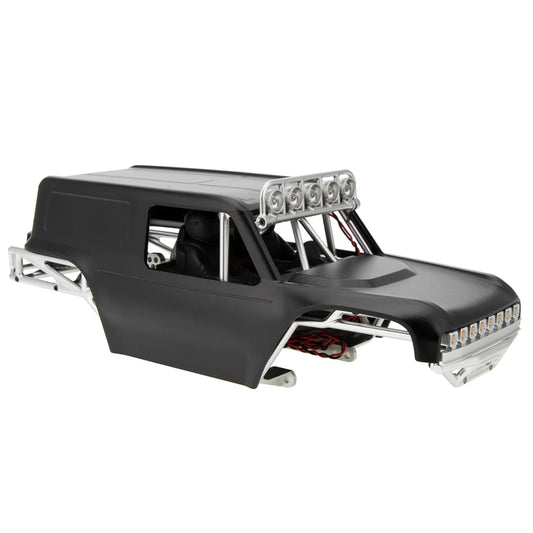 MEUS Racing MB18 Pro Aluminum Body Shell & Frame Kit for TRX4M Defender Bronco K10 F150 High Trail