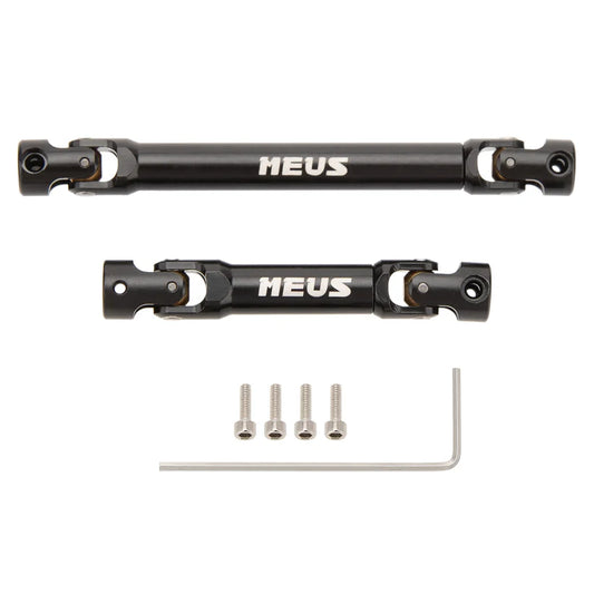 MEUS Racing Stainless Steel Drive Shafts with D-Shaped Hole For 1/24 SCX24 Jeep Gladiator Power Wagon