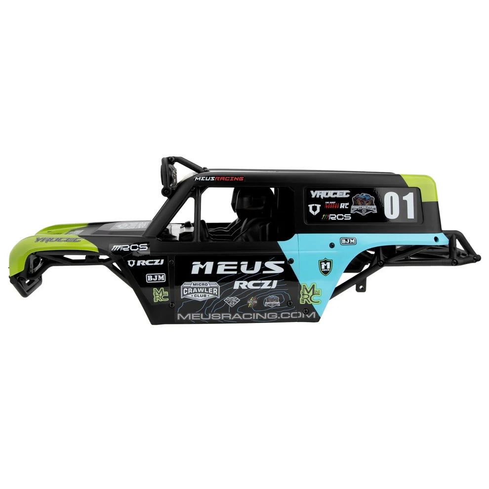 MEUS Racing MB10 Body ABS Shell Nylon Frame for 1/10 Axial SCX10 RC Crawler