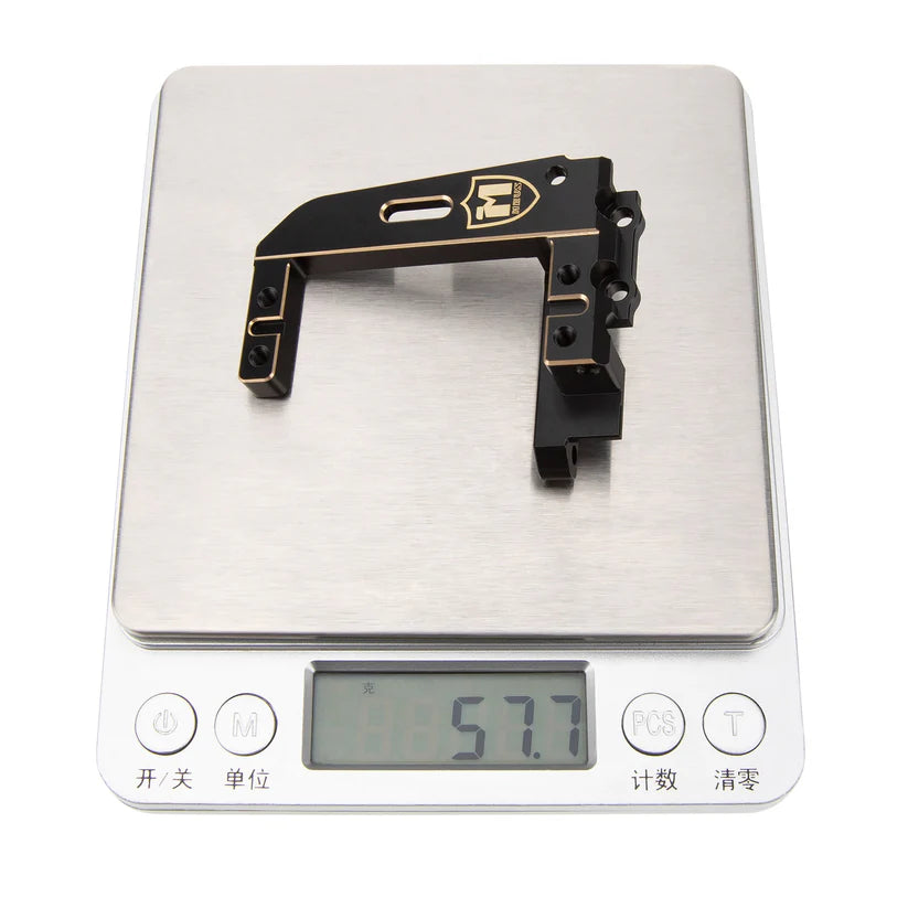 MEUS Racing H10 Brass Servo Mount 58G For 1/10 Vanquish H10 Optic Upgrade Parts