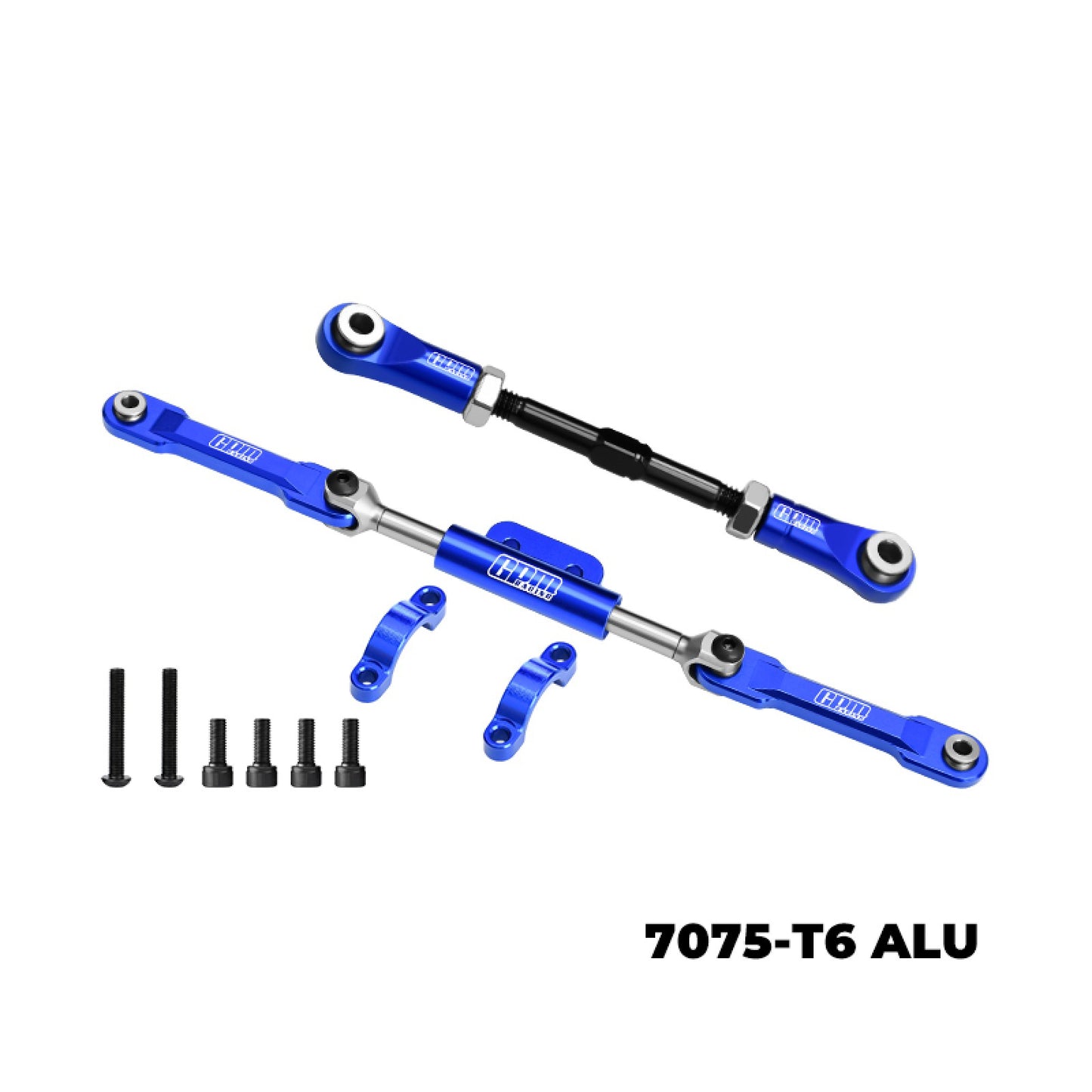 GPM H10162 Precision CNC Aluminum Front Steering Link for VANQUISH H10 Optic  [H10162]couleurs variées