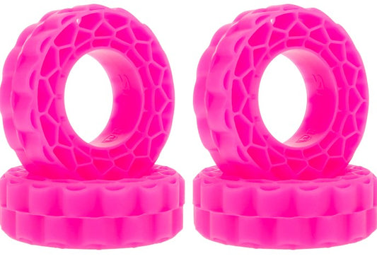 MEUS-01-KY0649 MEUS Racing Super Soft Silicone Rubber Inserts for 56-58mm 1.0 Inch Tires – Rosh Red Super Soft