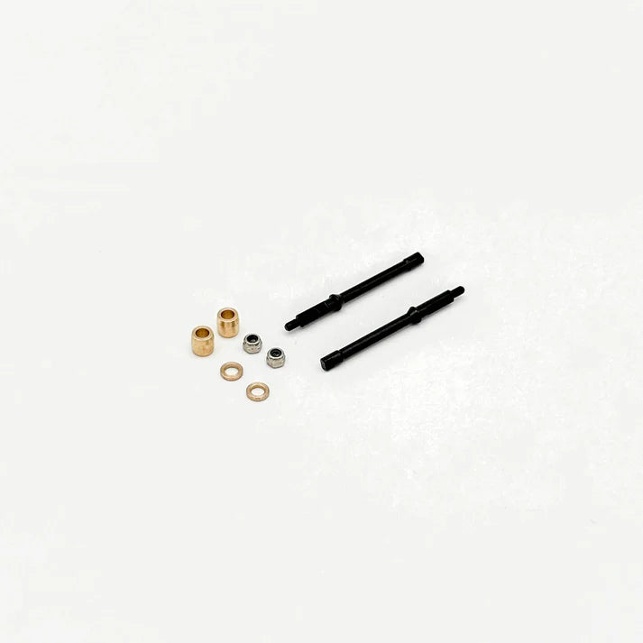 Mofo RC | +4mm Hardened Steel CVD Driveshafts (For Axial® SCX30™)