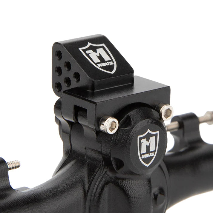 MEUS Racing Mullet Setup SCX24 Metal V2 Isokinetic Front Axle & Portal Rear Axle for Axial 1/24 SCX24 RC Crawler