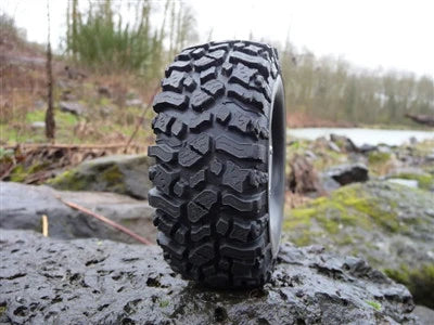 Pit Bull Tires Rock Beast 1.9" Scale Rock Crawler Tires w/Foams (2) (Komp)