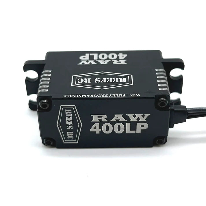 Reefs RAW400 LP Submarine Servo - 460oz 0.065sec@8.4V-Blk