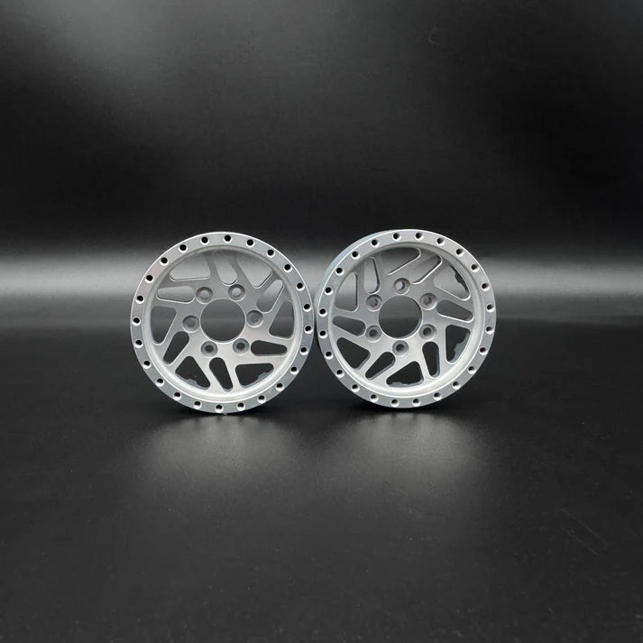 1.9 "CROSSMAN" ALUMINUM BEADLOCK WHEELS w/Hubs (2)