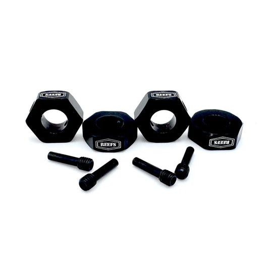 REEFS Wheel Hex 12mm/6mm bore & Pins (4) - REEFS280