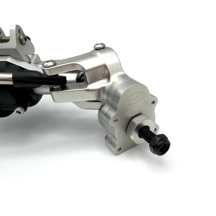 REEFS XP199 Aluminum Portal Front Axle Set (Silver) #REEFS296