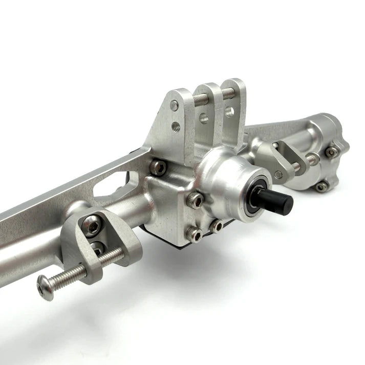 REEFS XP199 Aluminum Portal Rear Axle Set (Silver) #REEFS297