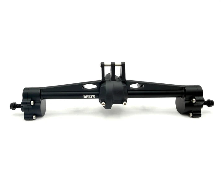 REEFS XP199 Aluminum Portal Rear Axle Set (Black) #REEFS299