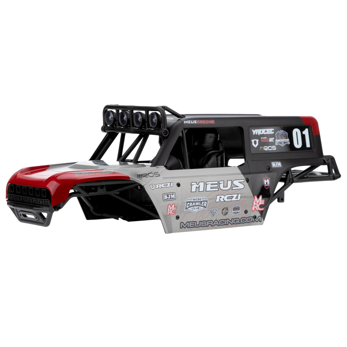 MEUS Racing MB10 Body ABS Shell Nylon Frame for 1/10 Axial SCX10 RC Crawler
