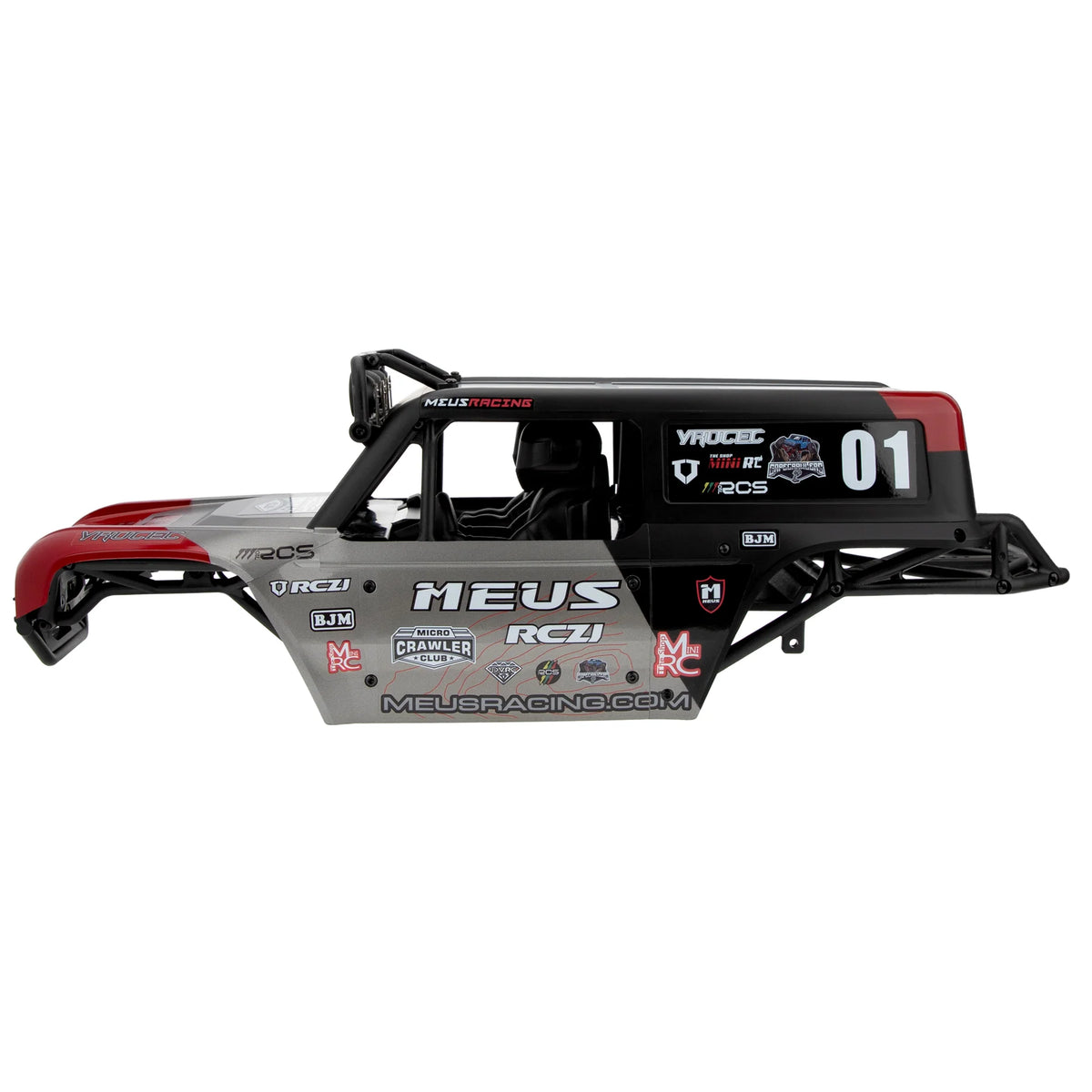 MEUS Racing MB10 Body ABS Shell Nylon Frame for 1/10 Axial SCX10 RC Crawler