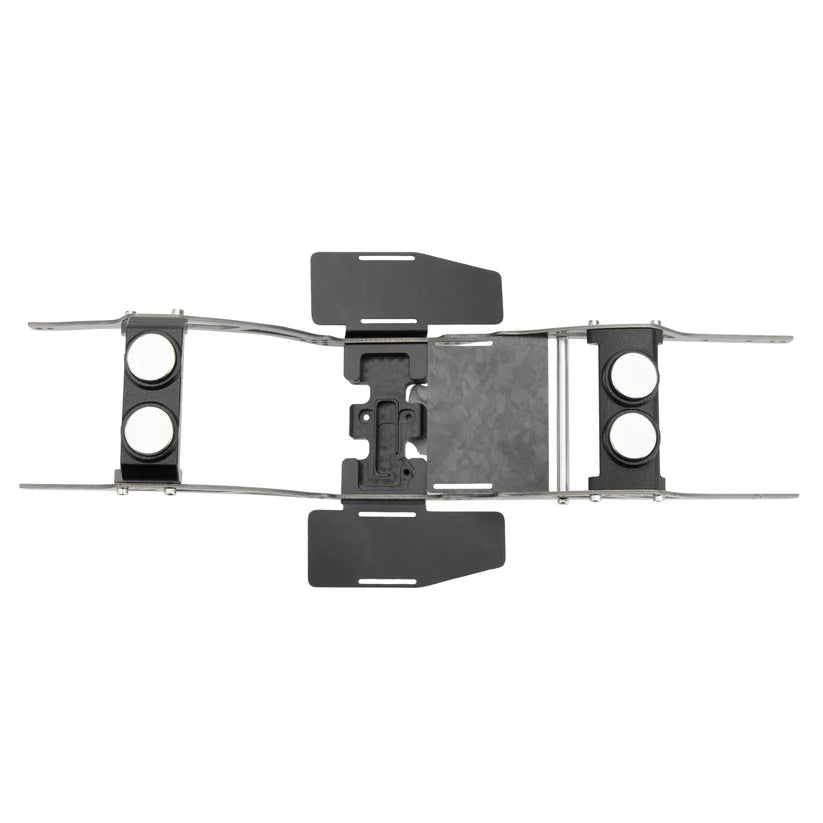MEUS Racing SCX24 LCG TC4 Titanium Chassis Frame for 1/24 SCX24 C10 Deadbolt Bronco Wrangler