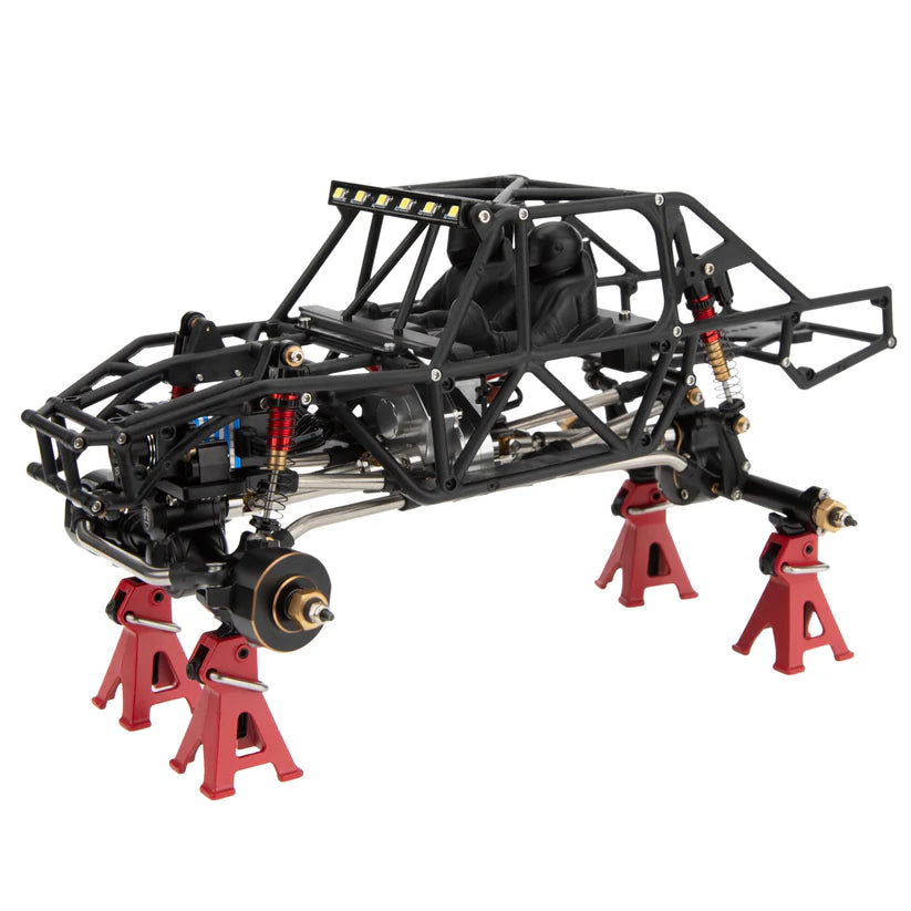 MEUS Racing SCX24 Mantis Roll Cage Body Shell Chassis Kit for 1/24 Axial SCX24 C10 Bronco Wrangler