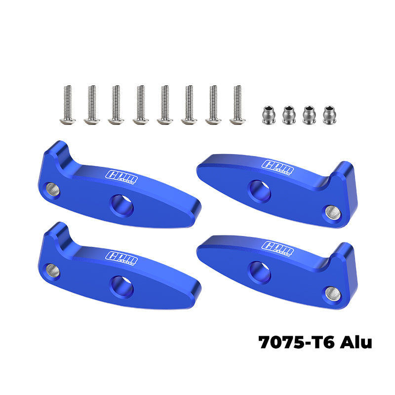 7075-T6 ALLOY FLEX BLADES EXTENSIONS (DROOP FLEX MOD)