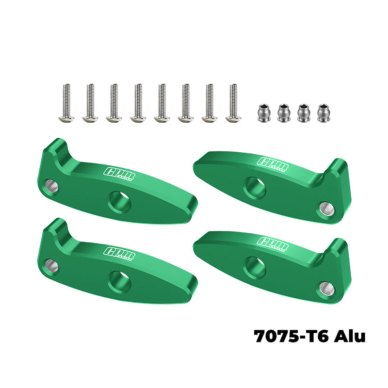 7075-T6 ALLOY FLEX BLADES EXTENSIONS (DROOP FLEX MOD)