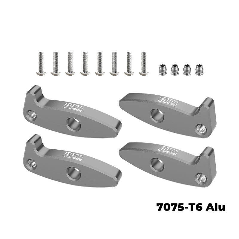 7075-T6 ALLOY FLEX BLADES EXTENSIONS (DROOP FLEX MOD)