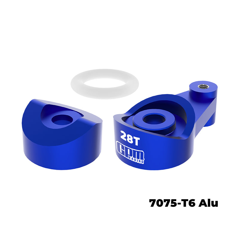 7075-T6 ALLOY STEERING HORN 28T (SERVO SAVER)