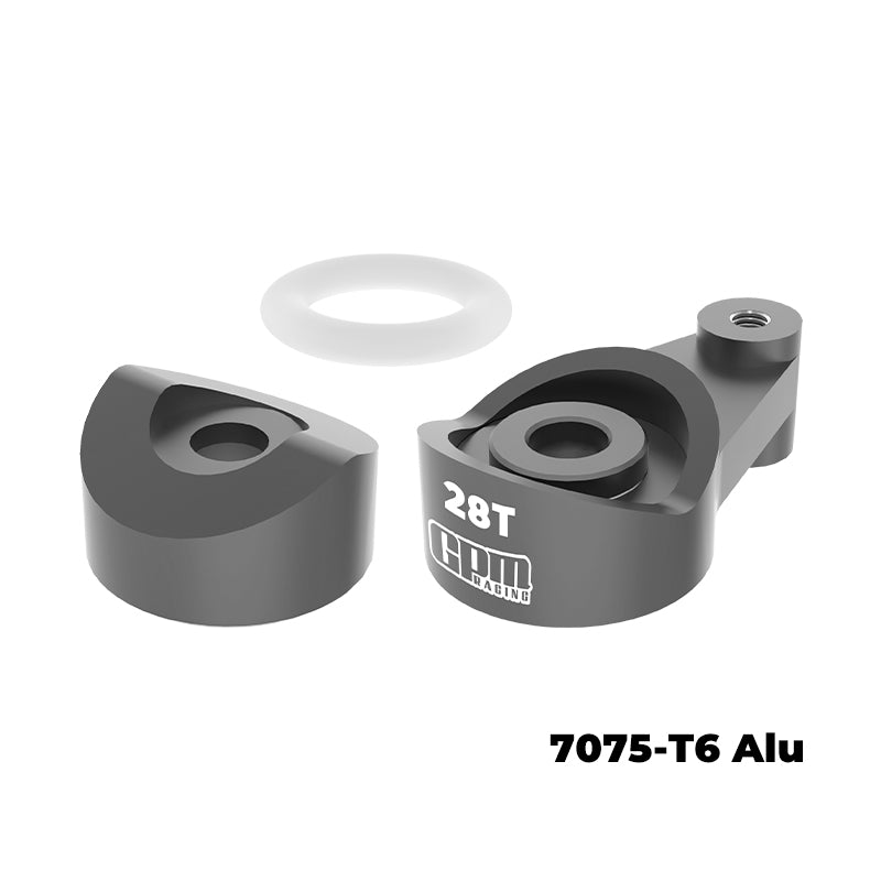 7075-T6 ALLOY STEERING HORN 28T (SERVO SAVER)