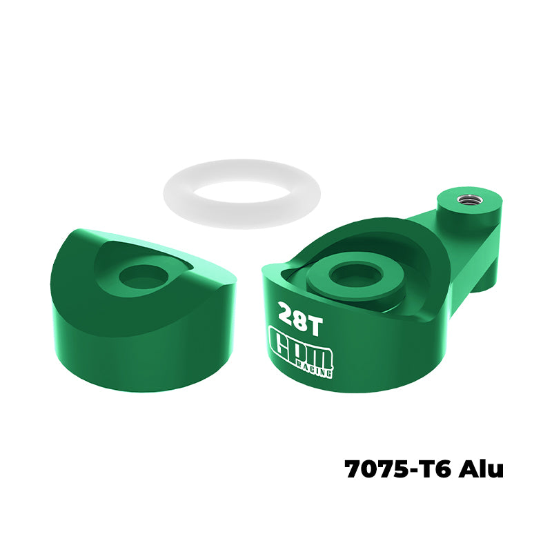 7075-T6 ALLOY STEERING HORN 28T (SERVO SAVER)