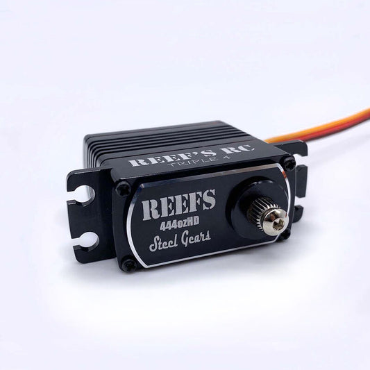 REEFS RC TRIPLE 4 HIGH TORQUE HIGH SPEED HV CORELESS WATERPROOF BLACK SEHREEFS02