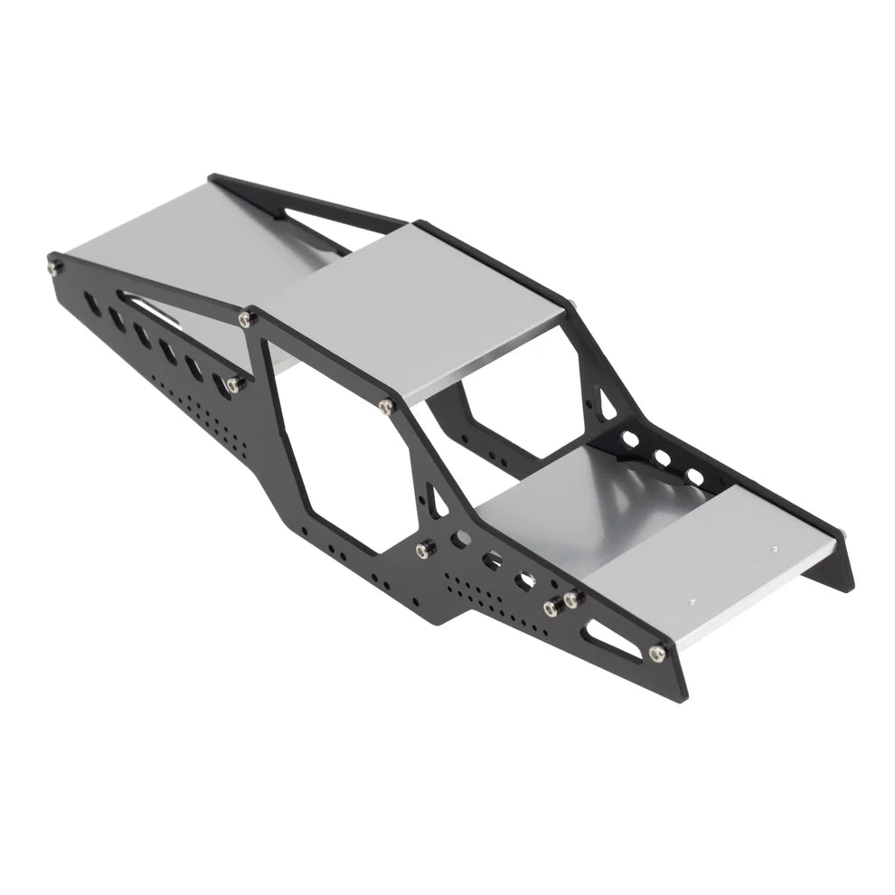 MEUS Racing SCX24 Aluminum Body Shell Carbon Fiber Chassis Frame for Axial 1/24 SCX24 90081 C10