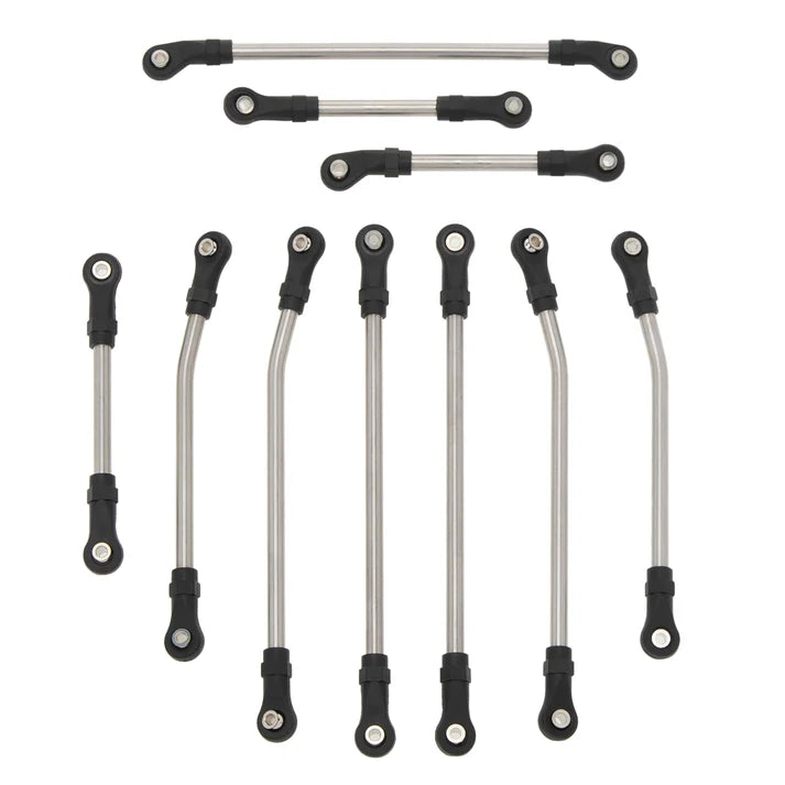 TRX4-01-0301 MEUS Racing TRX-4 Stainless Steel Links 324 Wheelbase Chassis Links Set for 1/10 TRX-4