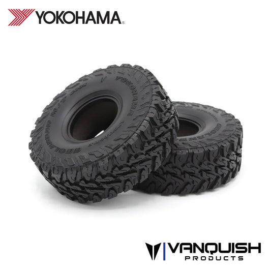 YOKOHAMA GEOLANDAR M/T 1.9 TIRES (2) RED COMPOUND - 4.75" - VPS10105