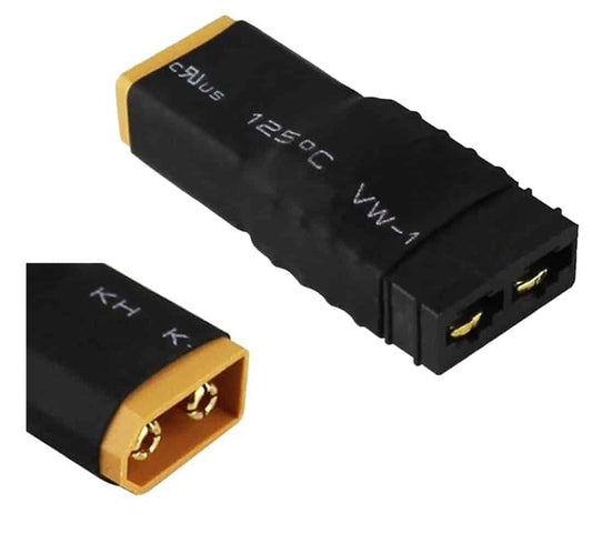 WAG compatible adaptor Traxxas female to XT60 male (WAGADPTRFXT60M)