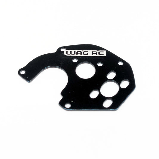 Support à moteur aluminium moteurs 030, 050 compatible Axial SCX24 (Noir,rouge)