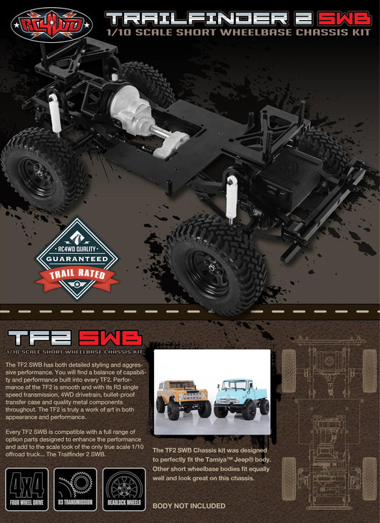 RC4WD Trail Finder 2 Truck Kit "SWB"